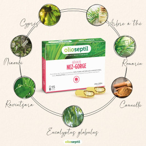 OLIOSEPTIL® GELULES NEZ-GORGE