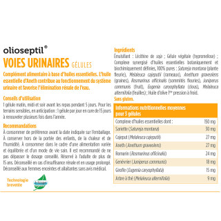 OLIOSEPTIL® GELULES VOIES URINAIRES