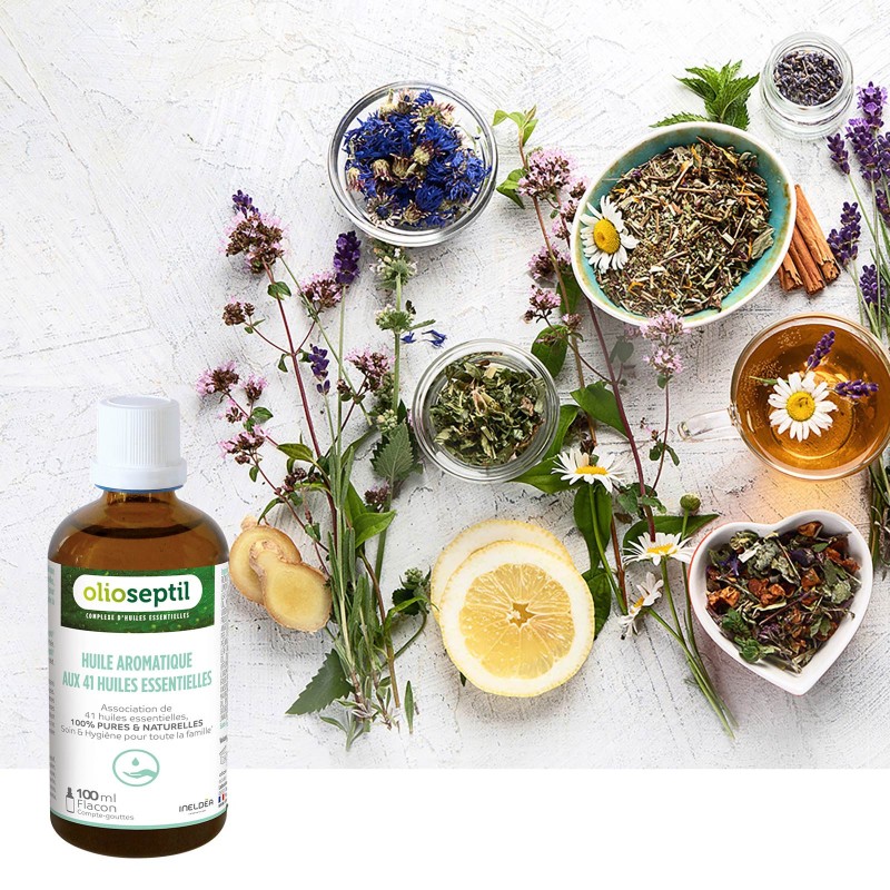 Olioseptil® HUILE AROMATIQUE AUX 41HE  - Soins pour toute la famille !