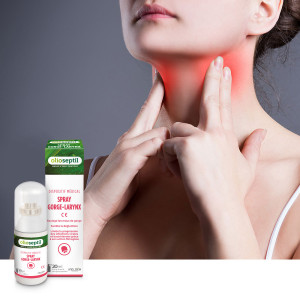 OLIOSEPTIL® SPRAY GORGE-LARYNX - Dispositif médical