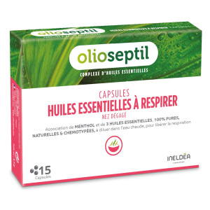 OLIOSEPTIL® CAPSULES HUILES ESSENTIELLES À RESPIRER