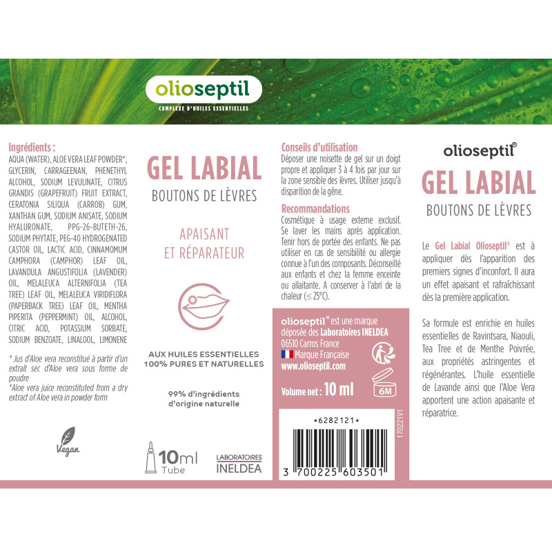 Gel Labial Olioseptil
