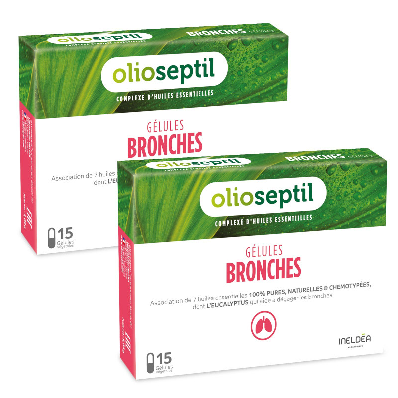 OLIOSEPTIL® GELULES BRONCHES pack de 2