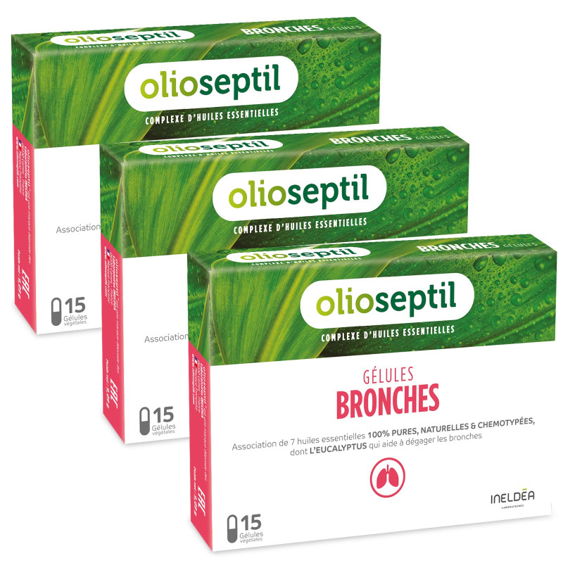 OLIOSEPTIL® GELULES BRONCHES pack de 3