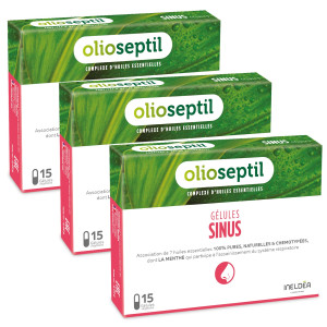 OLIOSEPTIL® GELULES SINUS pack de 3