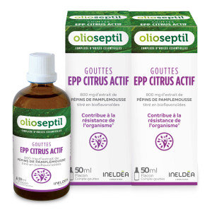 OLIOSEPTIL® GOUTTES EPP CITRUS ACTIF pack de 2