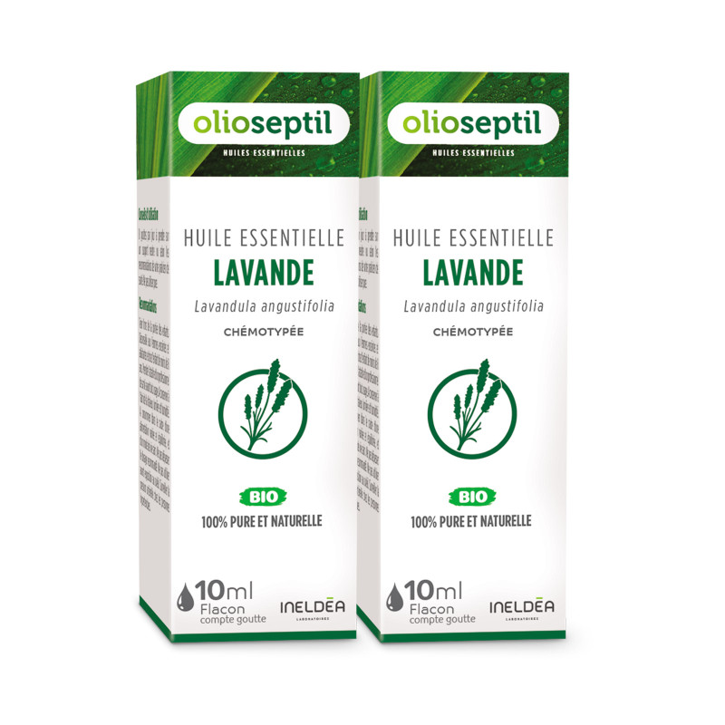OLIOSEPTIL® HUILE ESSENTIELLE LAVANDE pack de 2 flacons