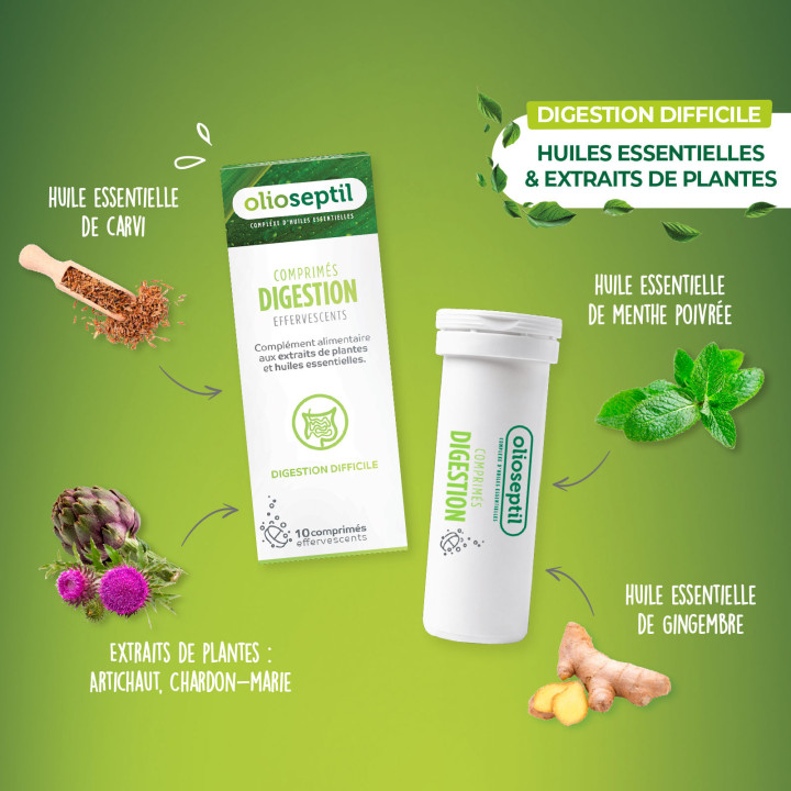 Comprimés Effervescents Digestion – Confort digestif